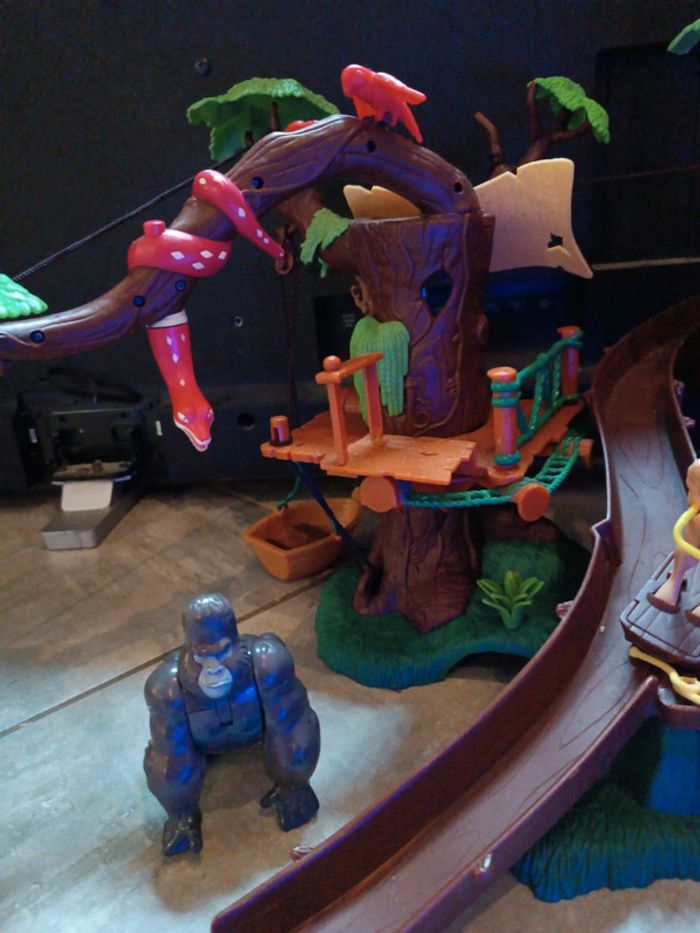 Disney Heroes héros tarzan Disney arbre tree maison house treehouse famosa figurine Playset figura - photo numéro 8