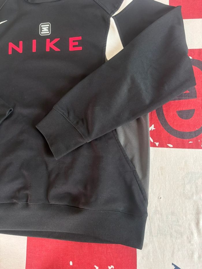 Sweat à capuche Nike noir taille L enfant - photo numéro 5