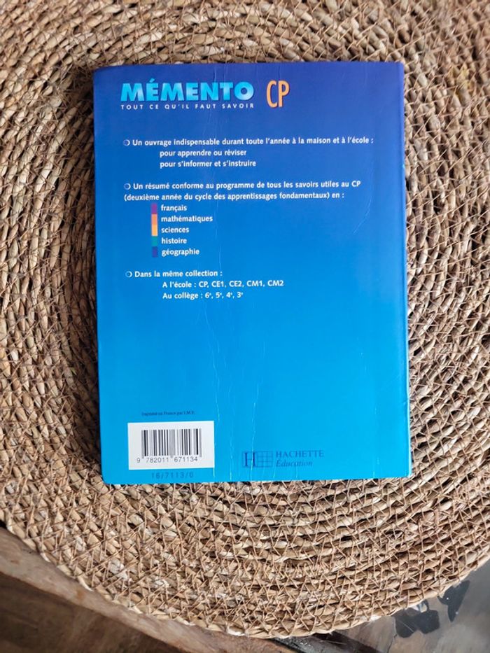 Mémemto CP. Édition Hachette - photo numéro 3