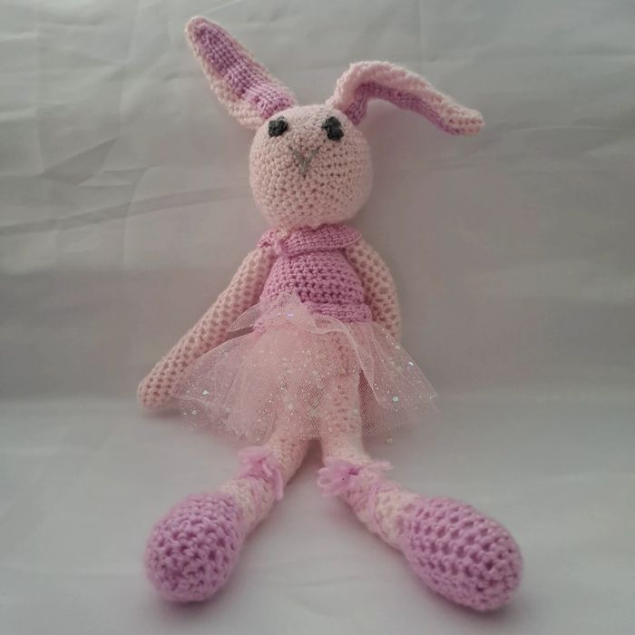 Lapine ballerine au crochet