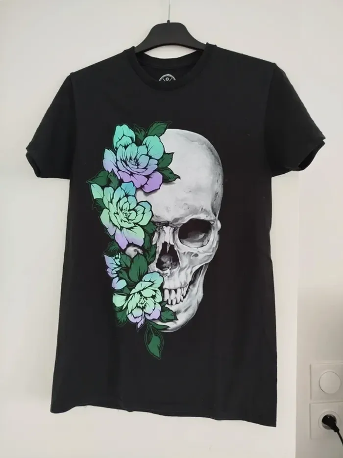 Tee Shirt tête de mort T S