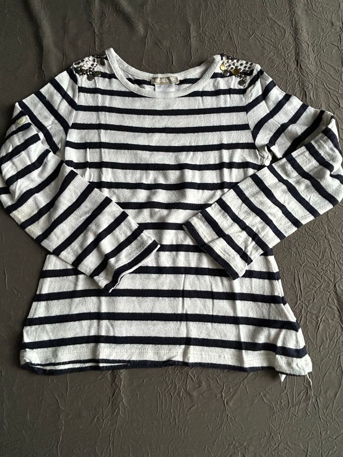 Lot de 4 t-shirts manches longues petite fille « Orchestra » - photo numéro 6