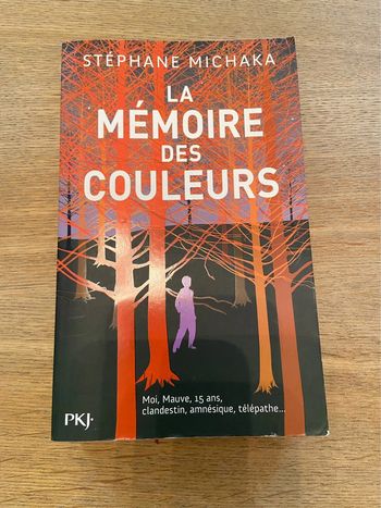 « La mémoire des couleurs » Stéphane Michaka Éditions Pocket Jeunesse