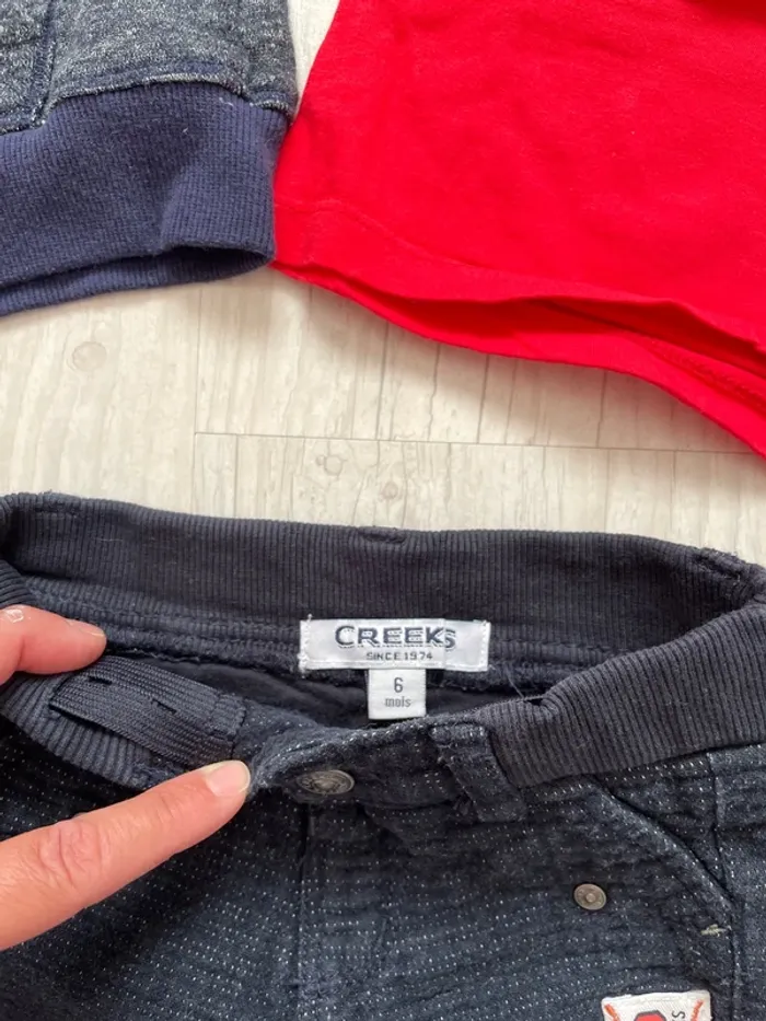 Ensemble creeks taille 6 mois - photo numéro 2