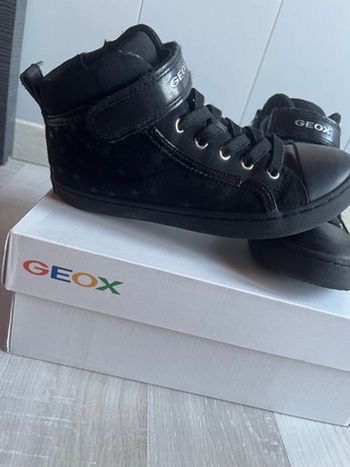 Baskets montantes noires geox