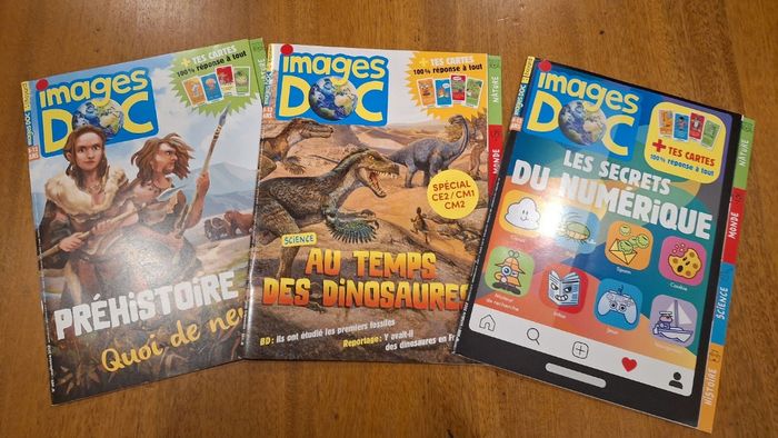 Image doc préhistoire dinosaure numerique
