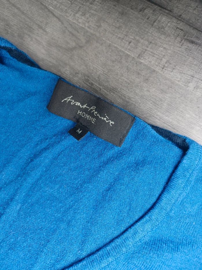 Pull col V avant première homme taille M - photo numéro 2