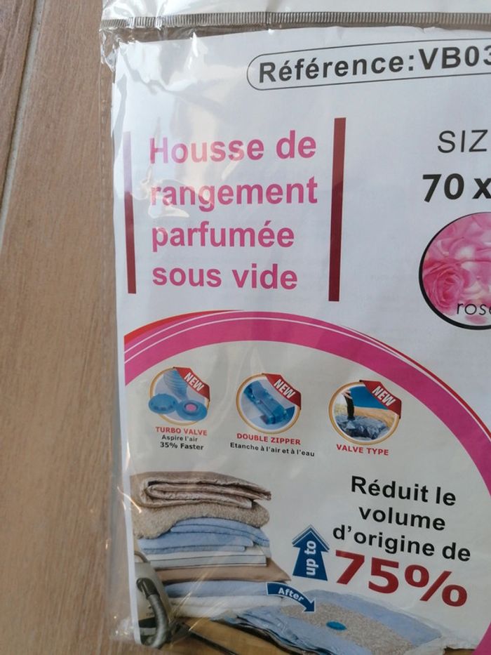 Sac housse de rangement 70cm.100cm - photo numéro 3