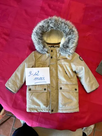 Manteau imperméable beige bébé garçon C&A - 9/12 mois