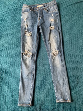 Jeans troué slim