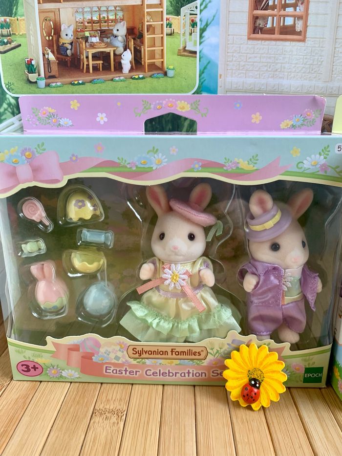 Ensemble Pâques sylvanian families - photo numéro 3