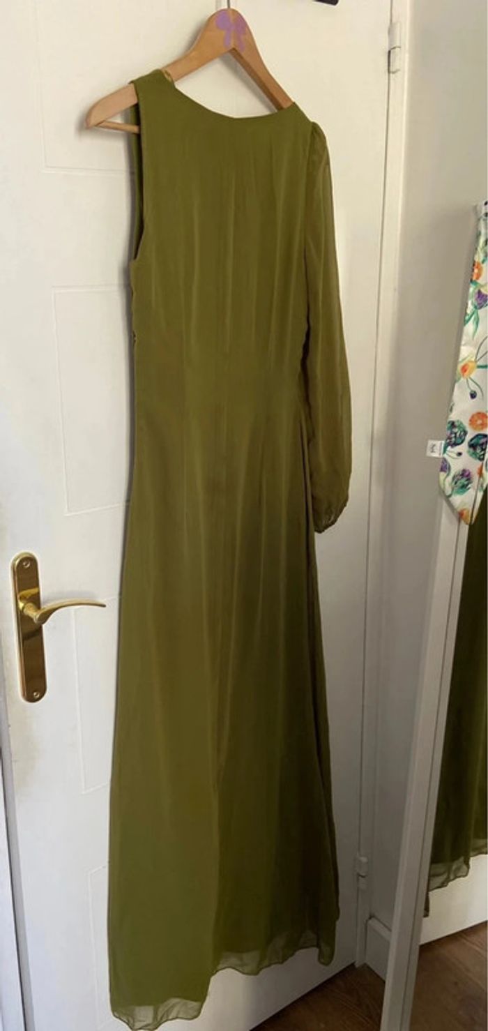 Robe longue kaki Naf Naf Taille S - photo numéro 2