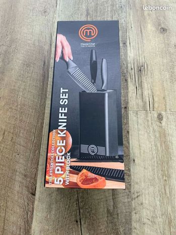 Lot de 5 couteaux MasterChef - NEUF