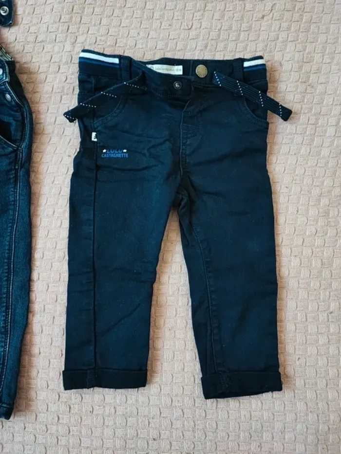 Lot pantalons et salopette 18 mois - photo numéro 3