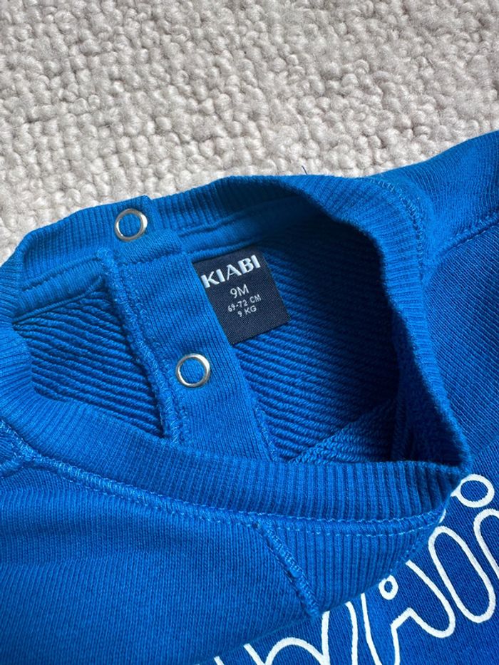 Sweat bleu Kiabi - photo numéro 5