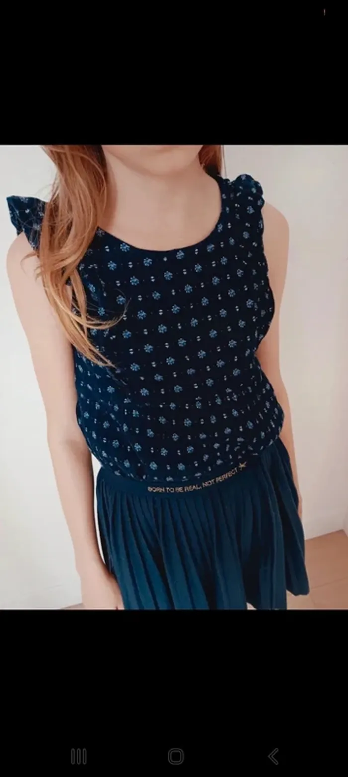 Blouse bleu marine - photo numéro 4