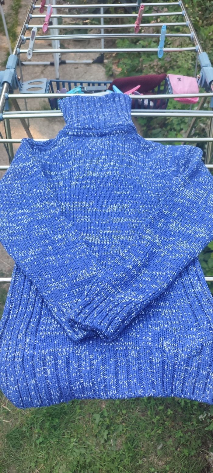 Pull bleu - photo numéro 6