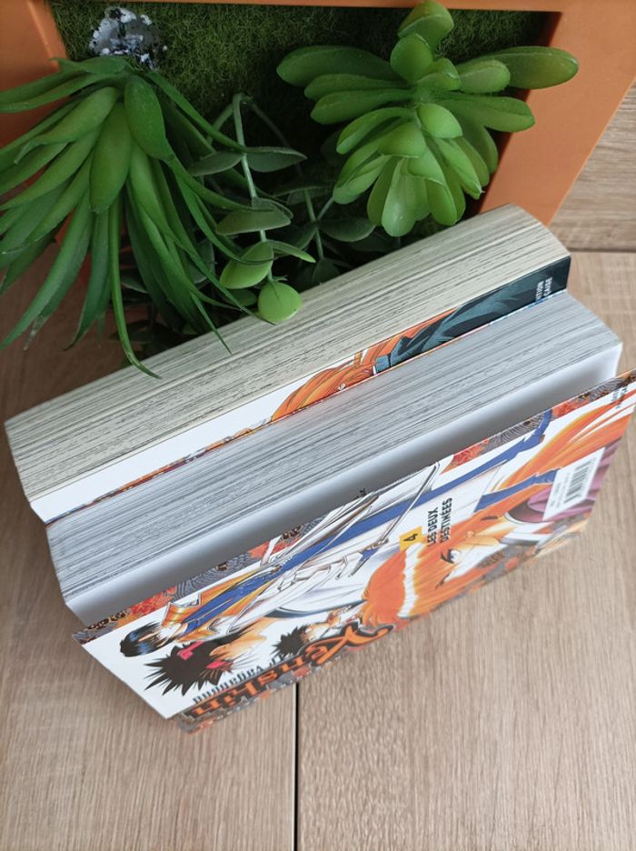 Lot 2 Manga Double Kenshin Le Vagabond (n° 1/2/3/4) - photo numéro 7