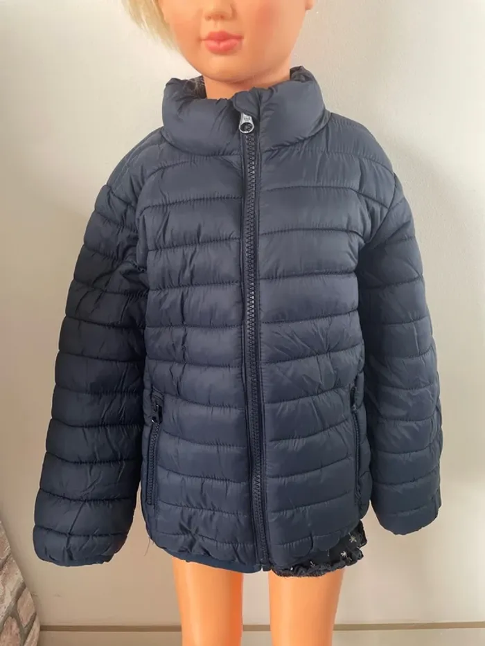 Doudoune marine enfant