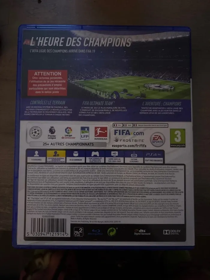 🛑 jeu play4🛑 fifa 2019 - photo numéro 2