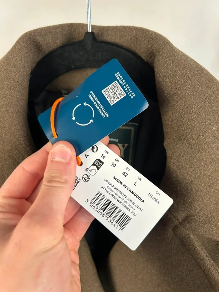 Manteau long Superdry Premium Marron L neuf - photo numéro 5