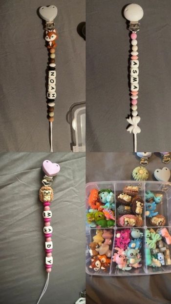 Attaches tétines 