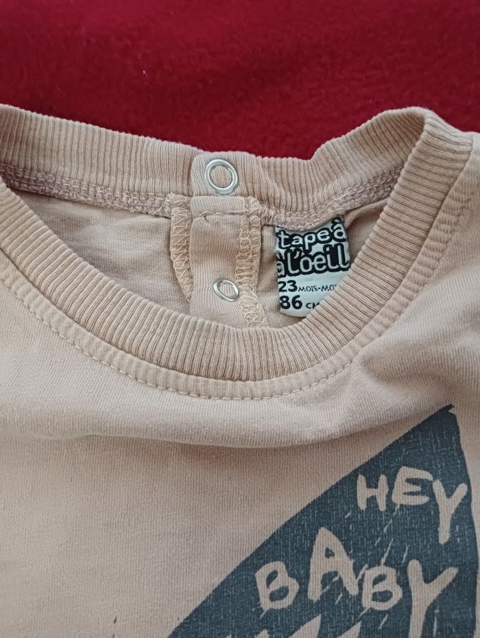 T-shirt tape à l'oeil 23 mois - photo numéro 9