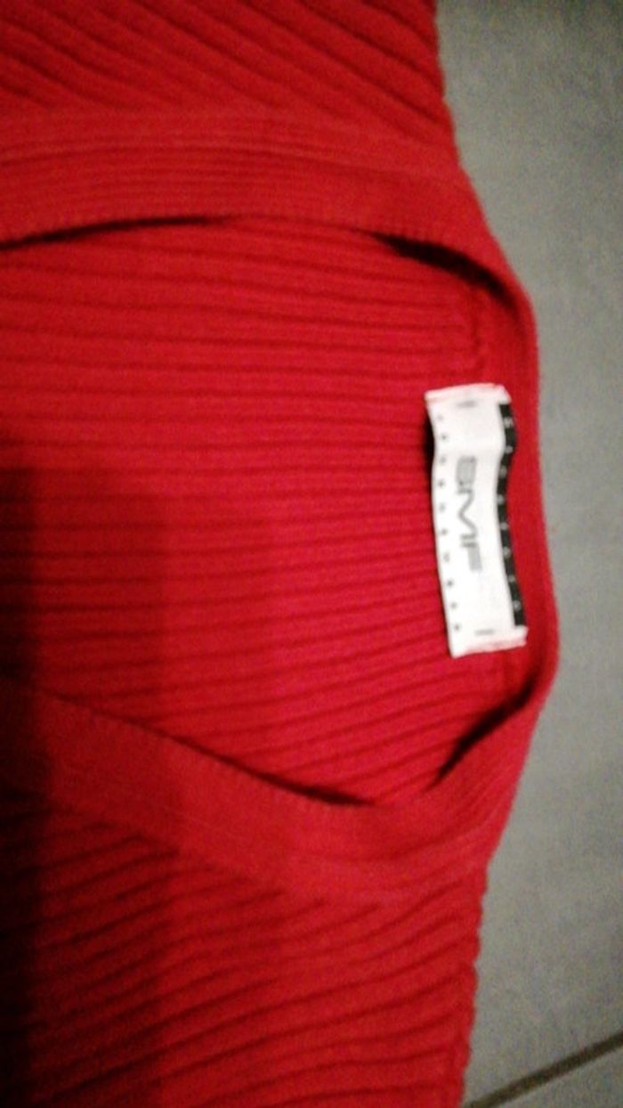 Gilet rouge taille m - photo numéro 2