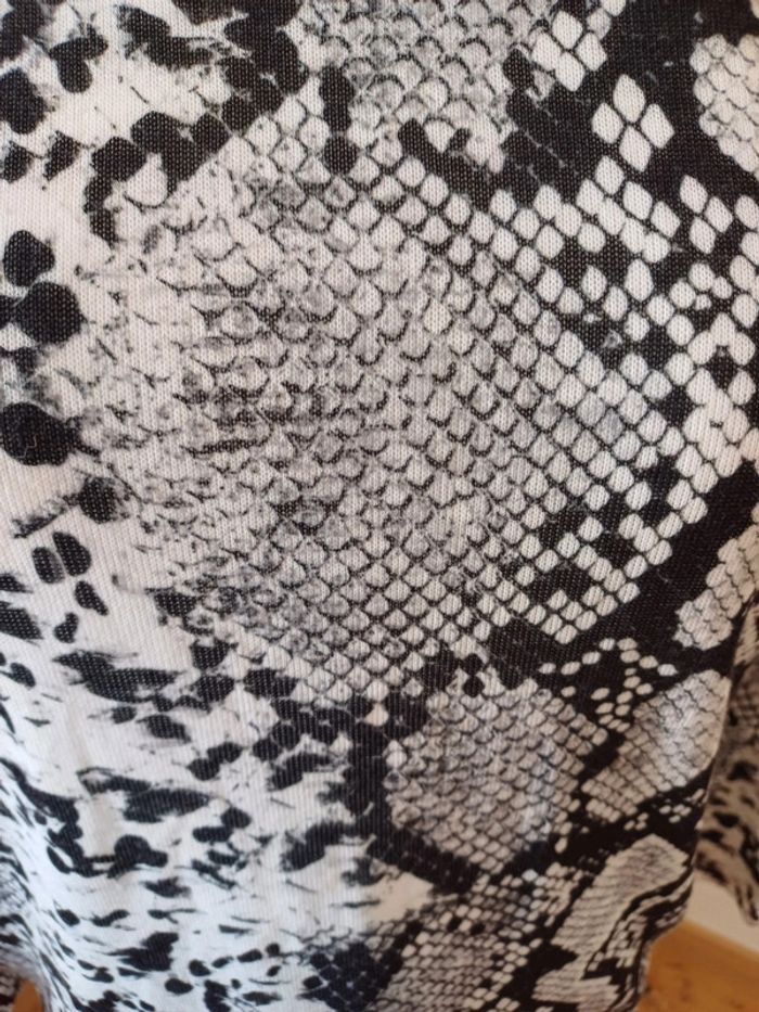 Blouse grise à motifs Pittarello taille M 38 - photo numéro 4