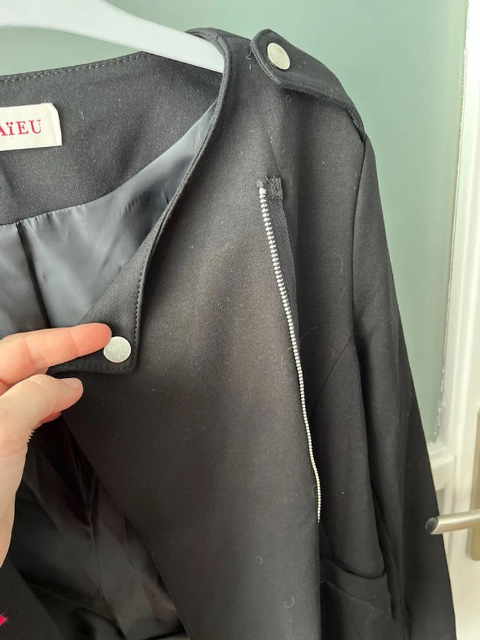 Jolie veste façon perfecto - photo numéro 3