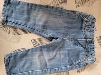 Pantalon jean okaidi 12 mois