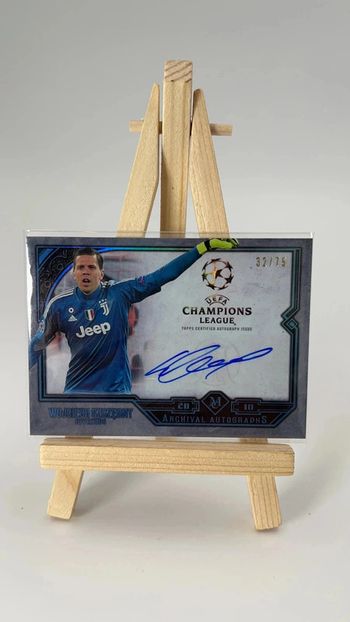 2017-18 collection musée Topps Wojciech Szczesny 25/75