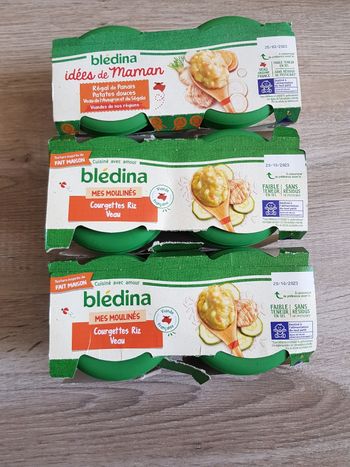 Repas bébés 12 mois