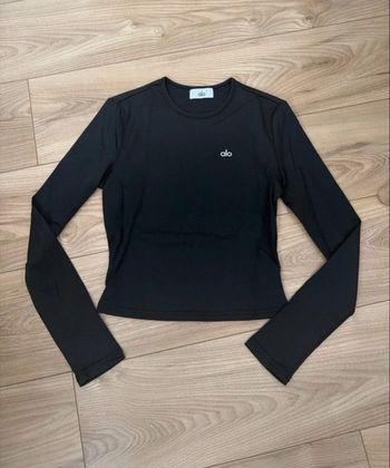 T-shirt manches longues court Alo yoga