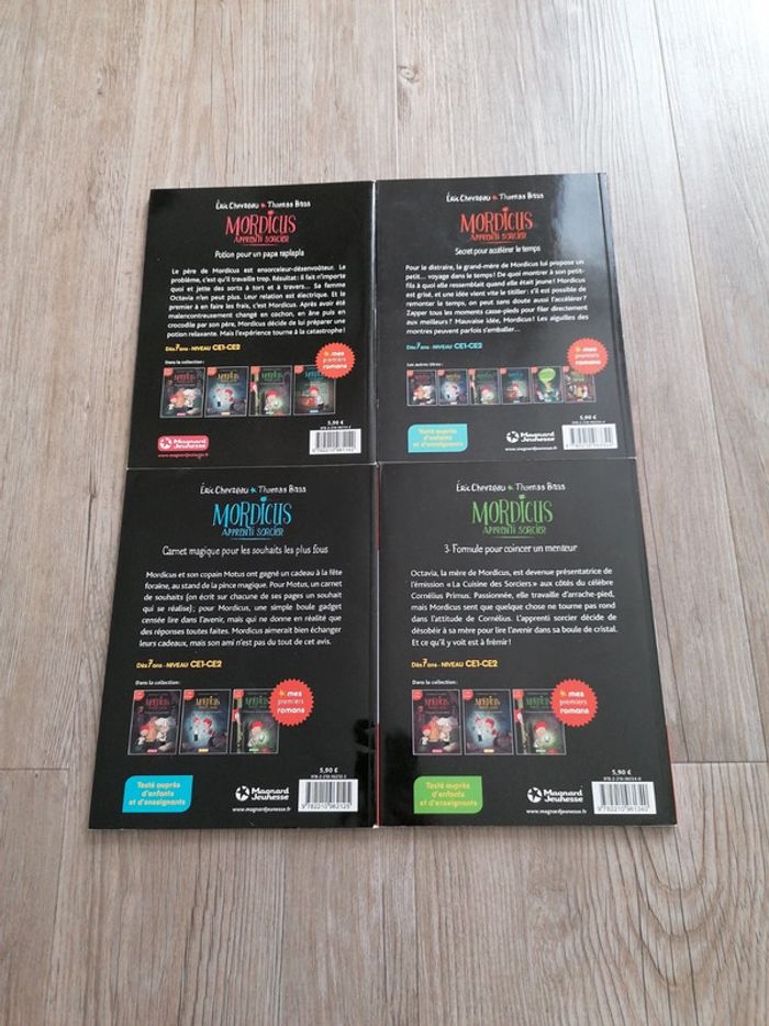 Lot de 4 livres mordicus - photo numéro 2