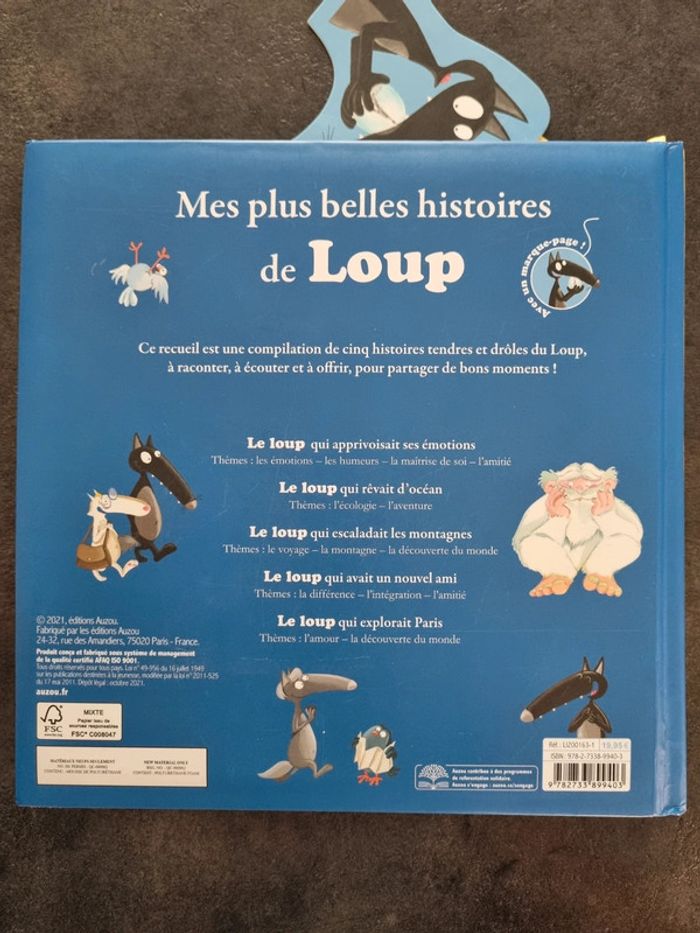 Livre 📙 loup / auzou - photo numéro 3