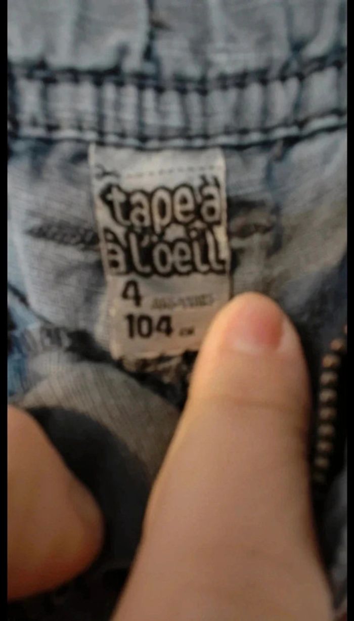 Short tape a l'oeil - photo numéro 2