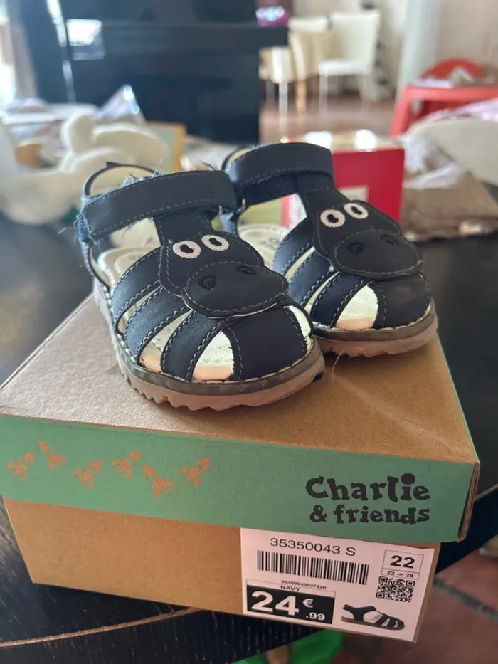 Chaussures bebe garçon Charlie & Friends - 22