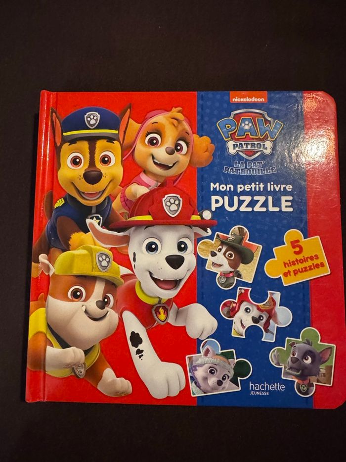 Mon petit Livre puzzle Pat Patouille 5 x 9 pièces