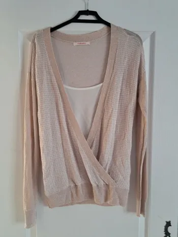 Pull cache coeur camaïeu M