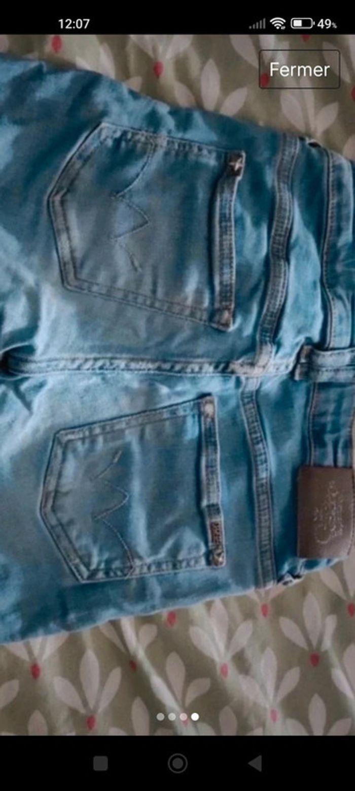 Beau short en jean - photo numéro 3