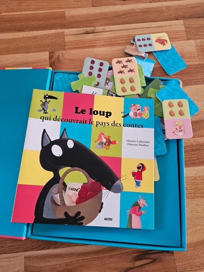 Ma mallette Loup Au Pays des Contes Auzou - photo numéro 4