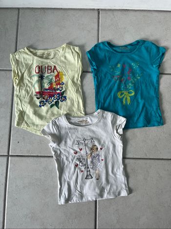 Joli lot de 3 tshirts