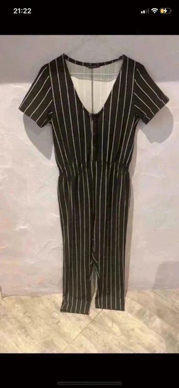 Combinaison à rayure