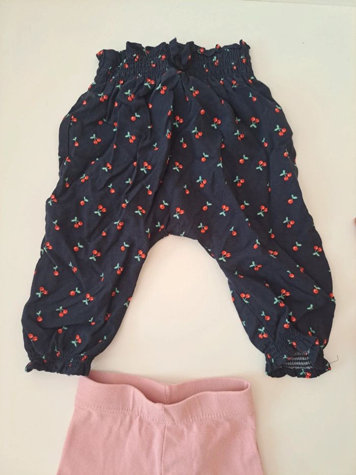 Lot sarouel legging salopette pantalon fille - photo numéro 5