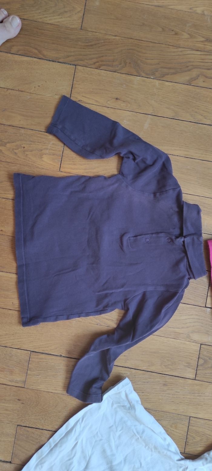 Lot de 3 tee shirt col roulé obaibi 24 mois 86cm - photo numéro 8