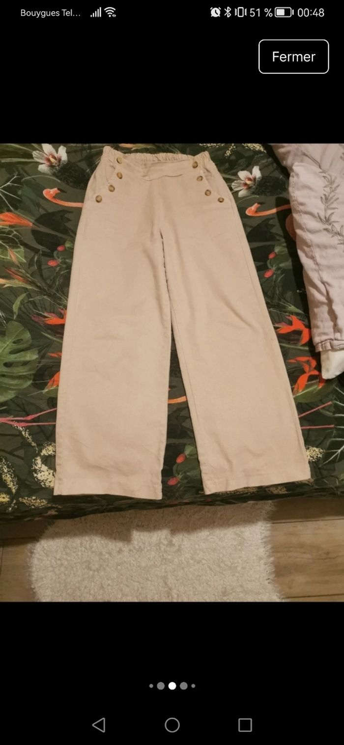 Pentalon beige - photo numéro 4