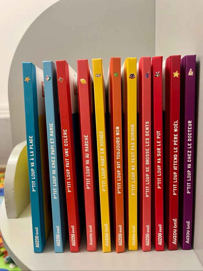 Lot livres p'tit loup - photo numéro 2