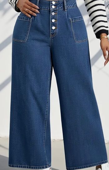 Jean décontracté large