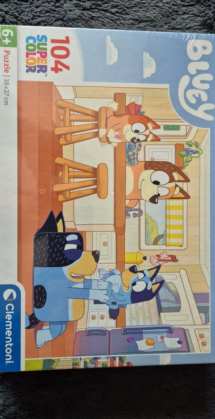 Clementoni Bluey Puzzle 104 Pieces - photo numéro 2